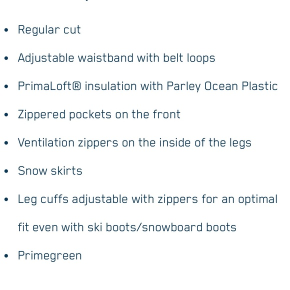 Adidas TERREX Resort 2L Insulated Pants - Picture 16 of 16